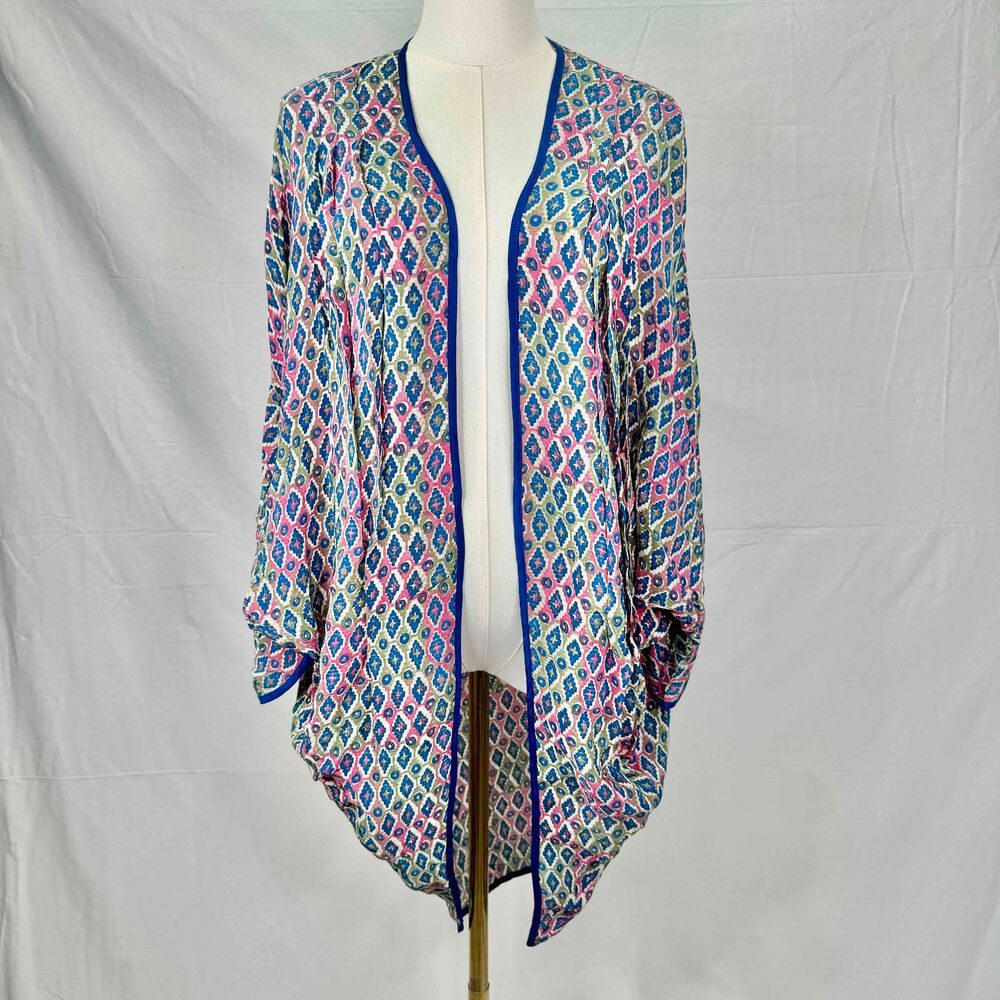 Soft Surroundings Geometric Printed Pattern Open … - image 2